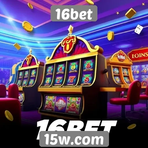 Exploração dos jogos de cassino disponíveis no 16bet